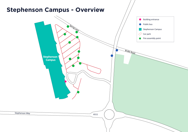 Stephenson campus map